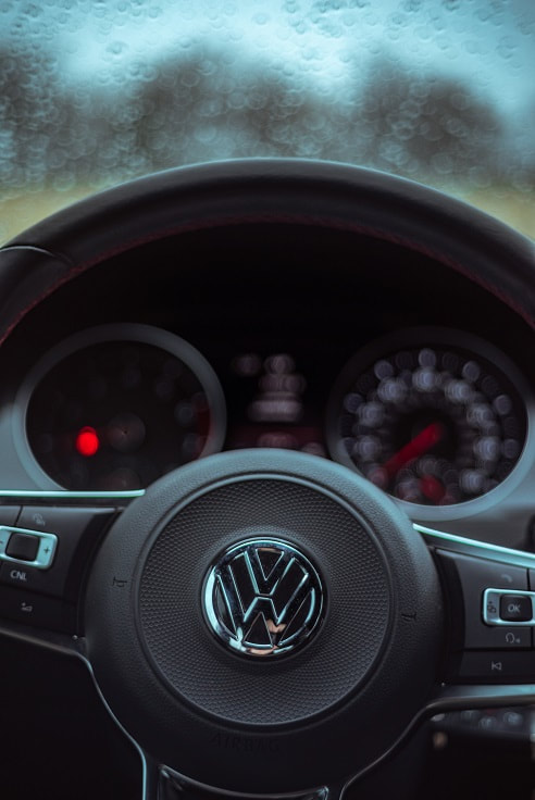 VW GTI Cockpit, Pentax K1 - Autochinon 50mm f/1.9 wide open