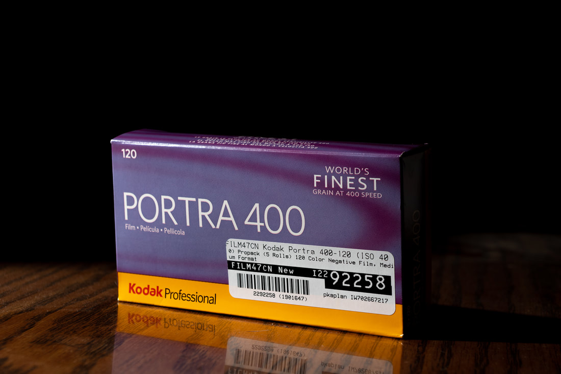 120 format Kodak Portra 400