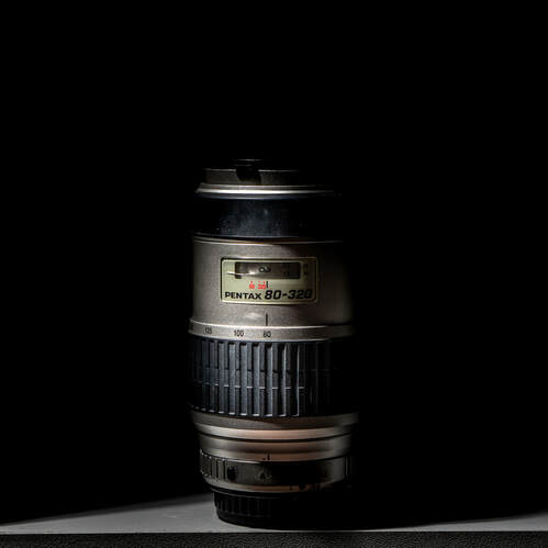 My Pentax SMCP-FA 80-320mm lens. 