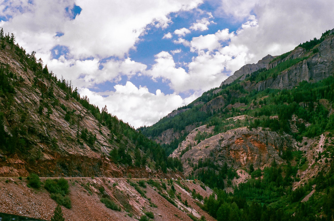 Colorado Rockies. (Shot with Minolta X-700 and Fuji C200)